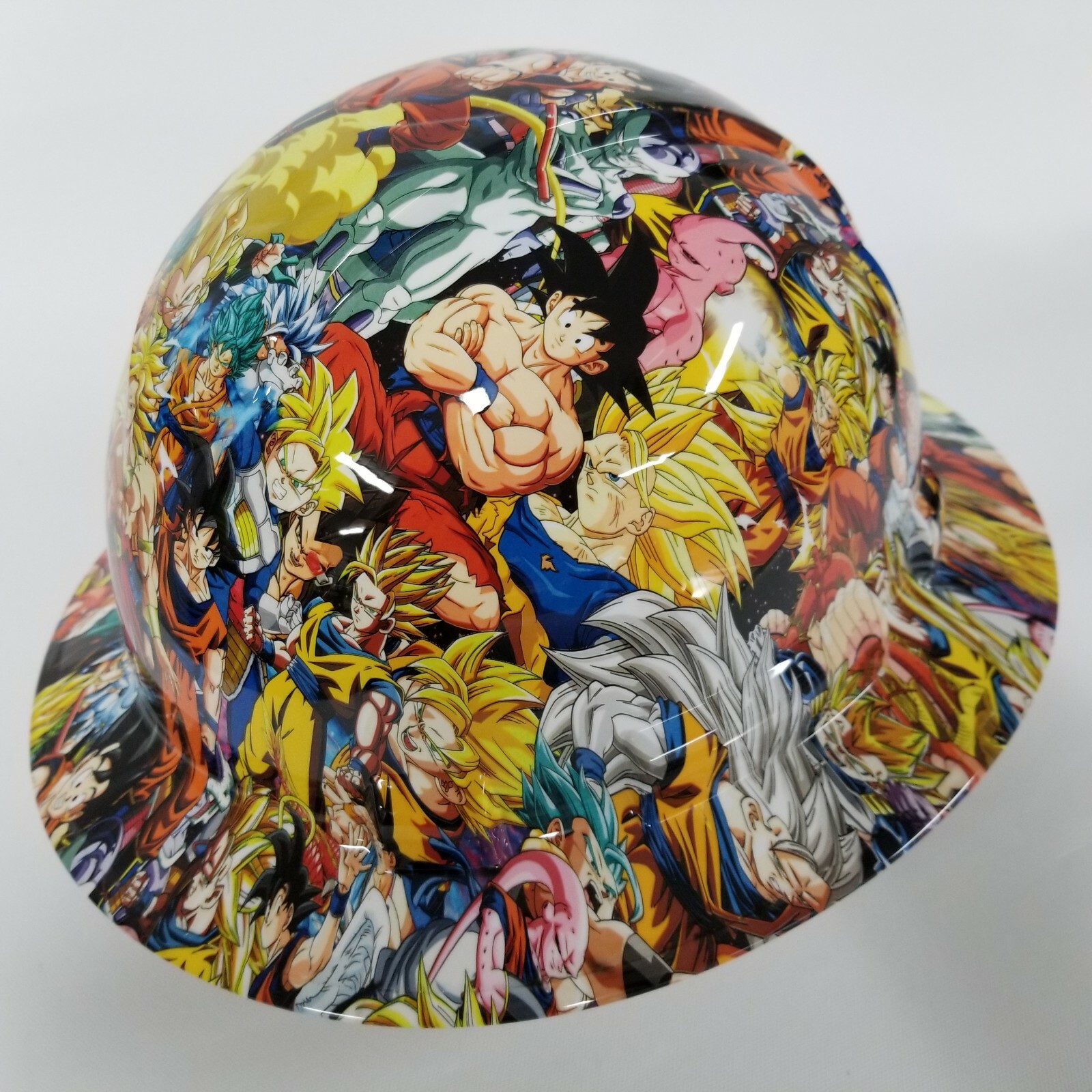 Customized Pyramex Full Brim DRAGON BALL ADULT hydro dipped Hard Hat