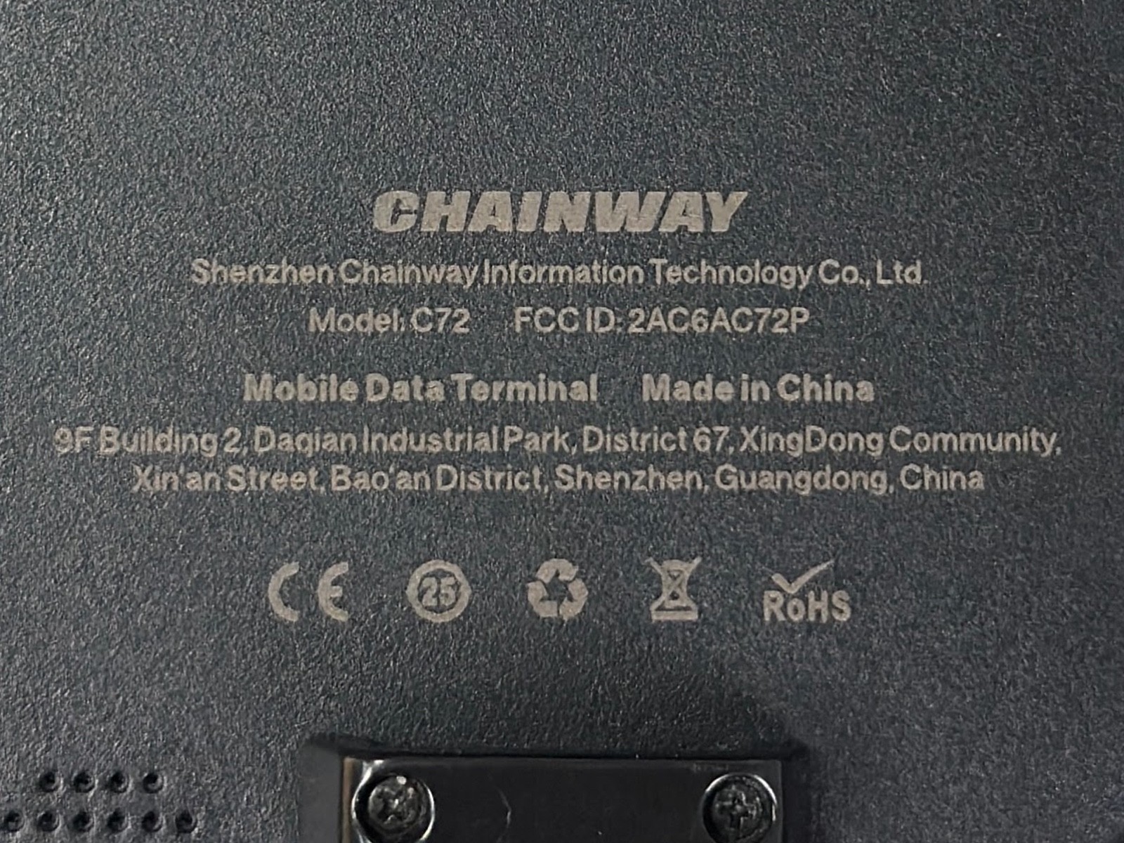 ✅Chainway C72 RFID Tag Warehouse Barcode Scanner Reader w/Kit 1 YEAR WARRANTY!⚡️