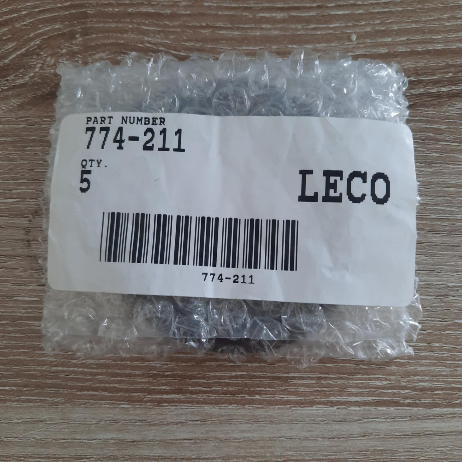 LECO Corporation, O-ring, 2.6X2.875X.005, P/N: 774-211, Qty 5
