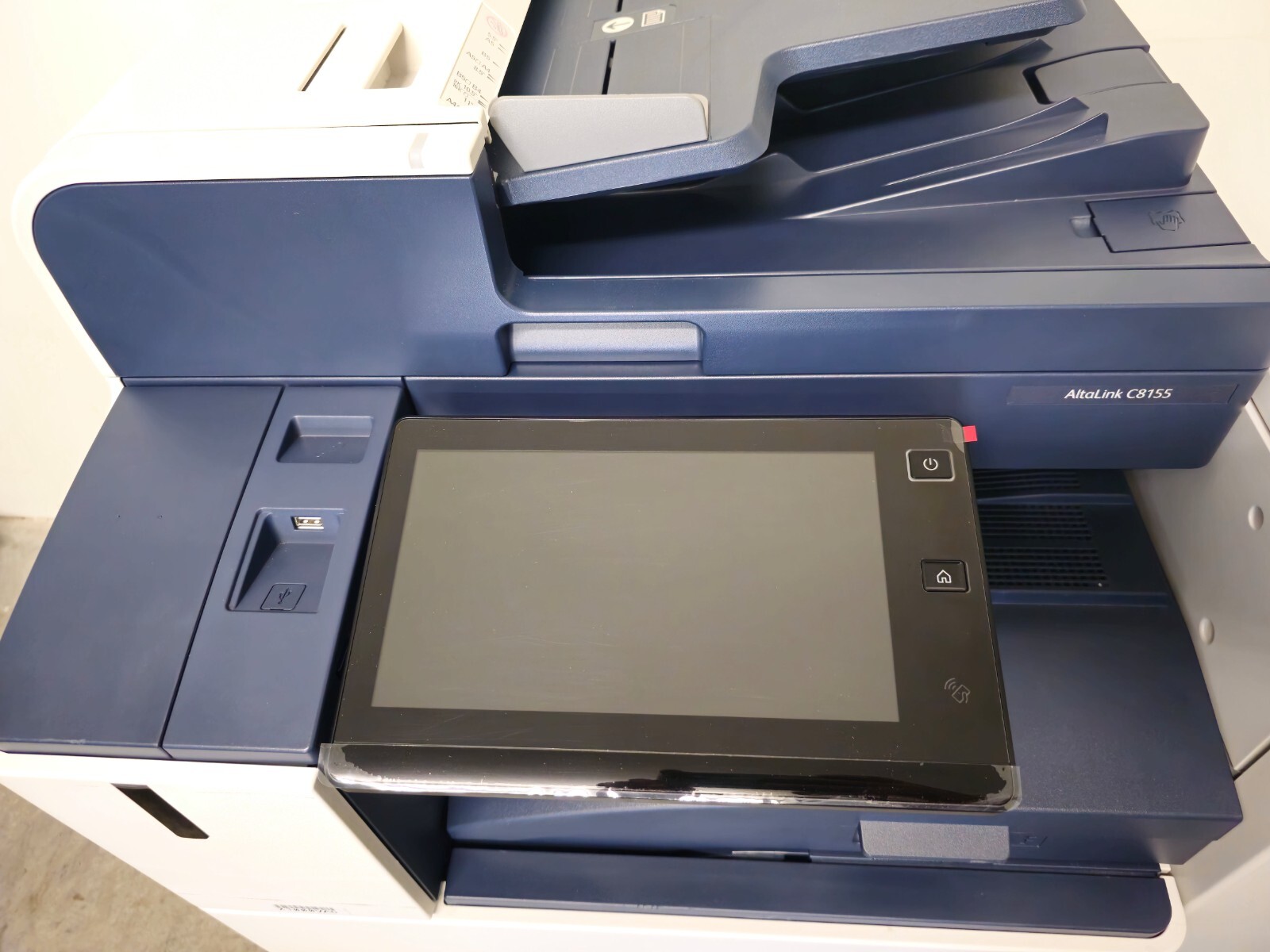 Xerox AltaLink C8155 Color Laser Printer Copier Scanner Finisher Stapler