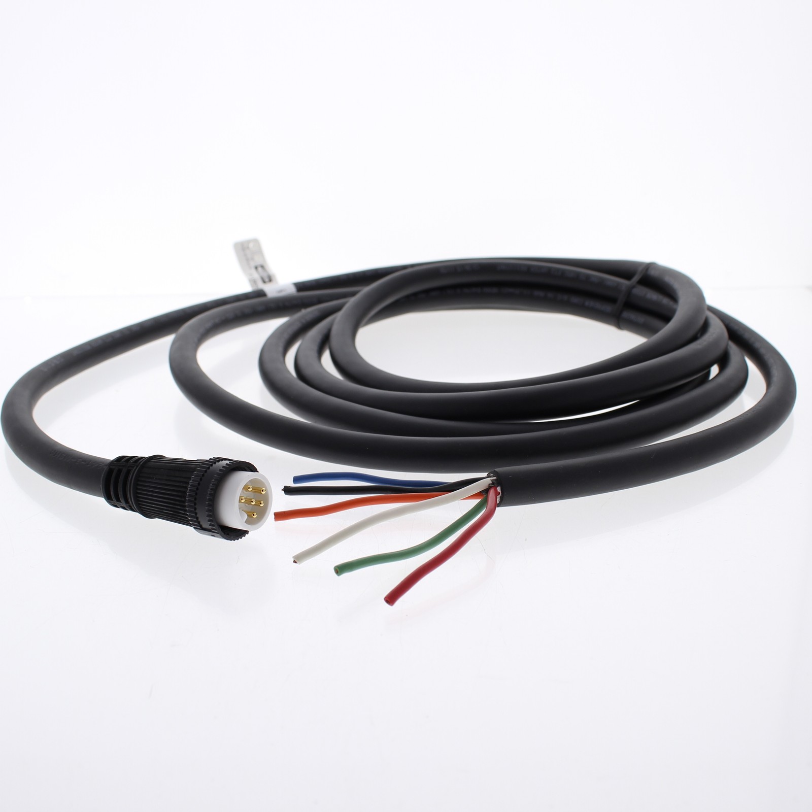 10 Hubbell 12ft Mini-Quick Connect Cords Pigtail Cable Male Plug 16/6 HPNS06112