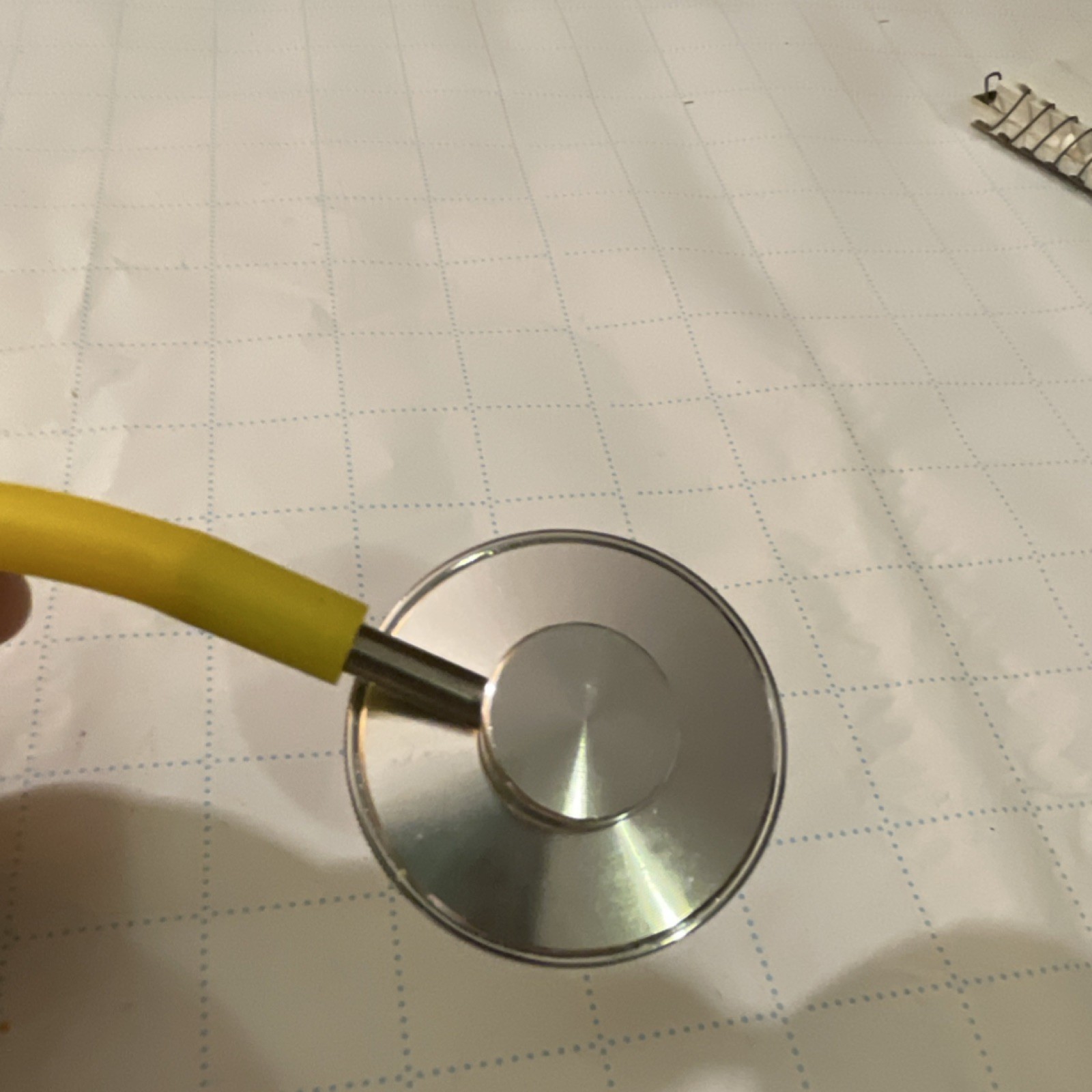 Yellow Single Head Stethoscope for General Practice Emergency Medicine
