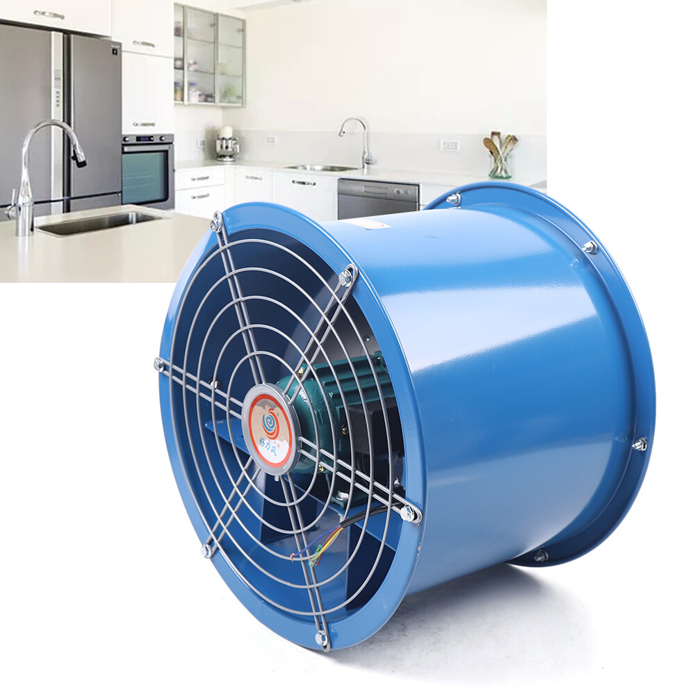 10″ Explosion-proof Axial Fan Cylinder Pipe Fan Warehouse Workshop 1400r/min