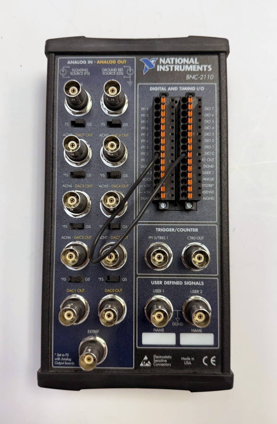 NI National Instruments BNC-2110 Terminal Block