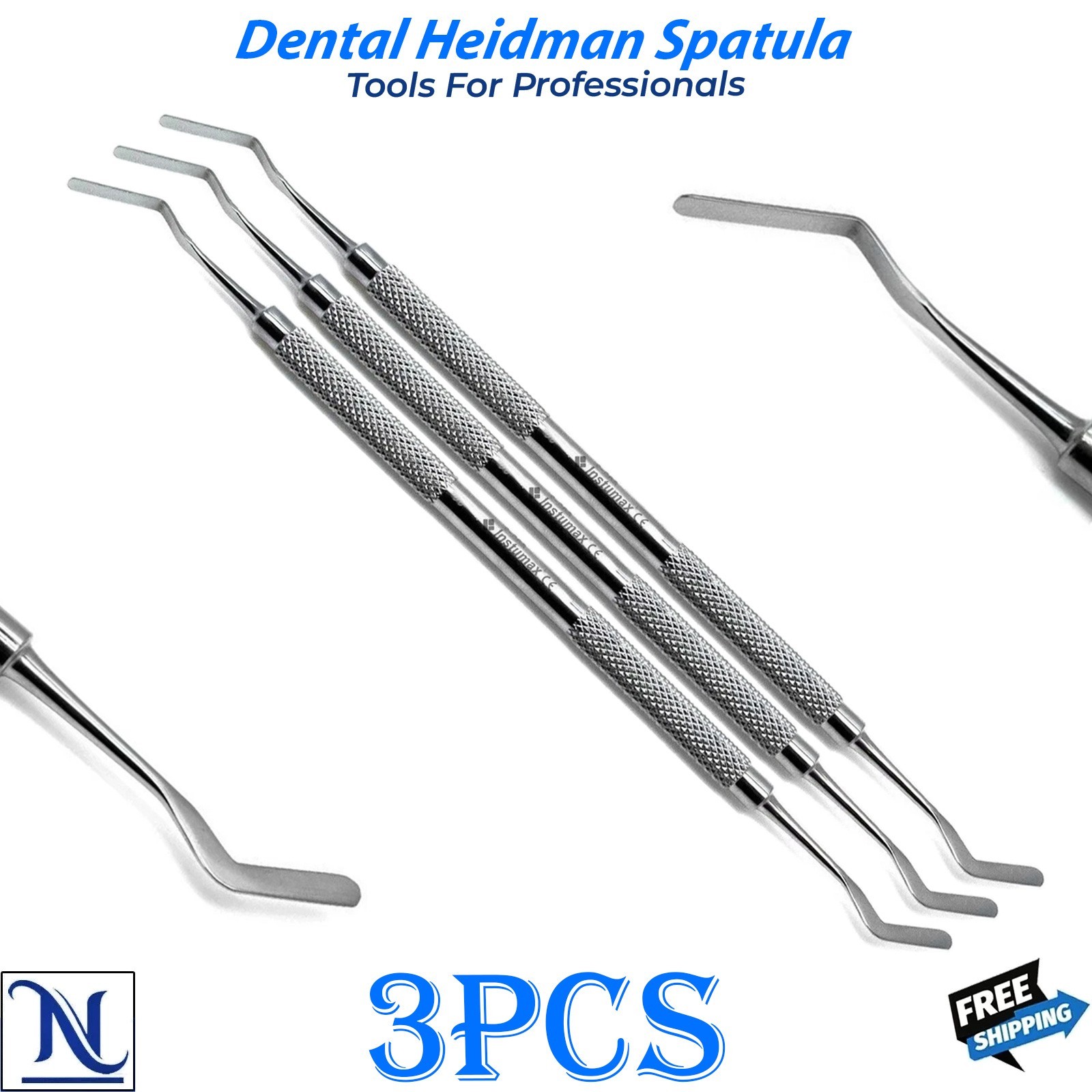Dental Heidmann Spatula Composite Filling Placement Double Ended Tool