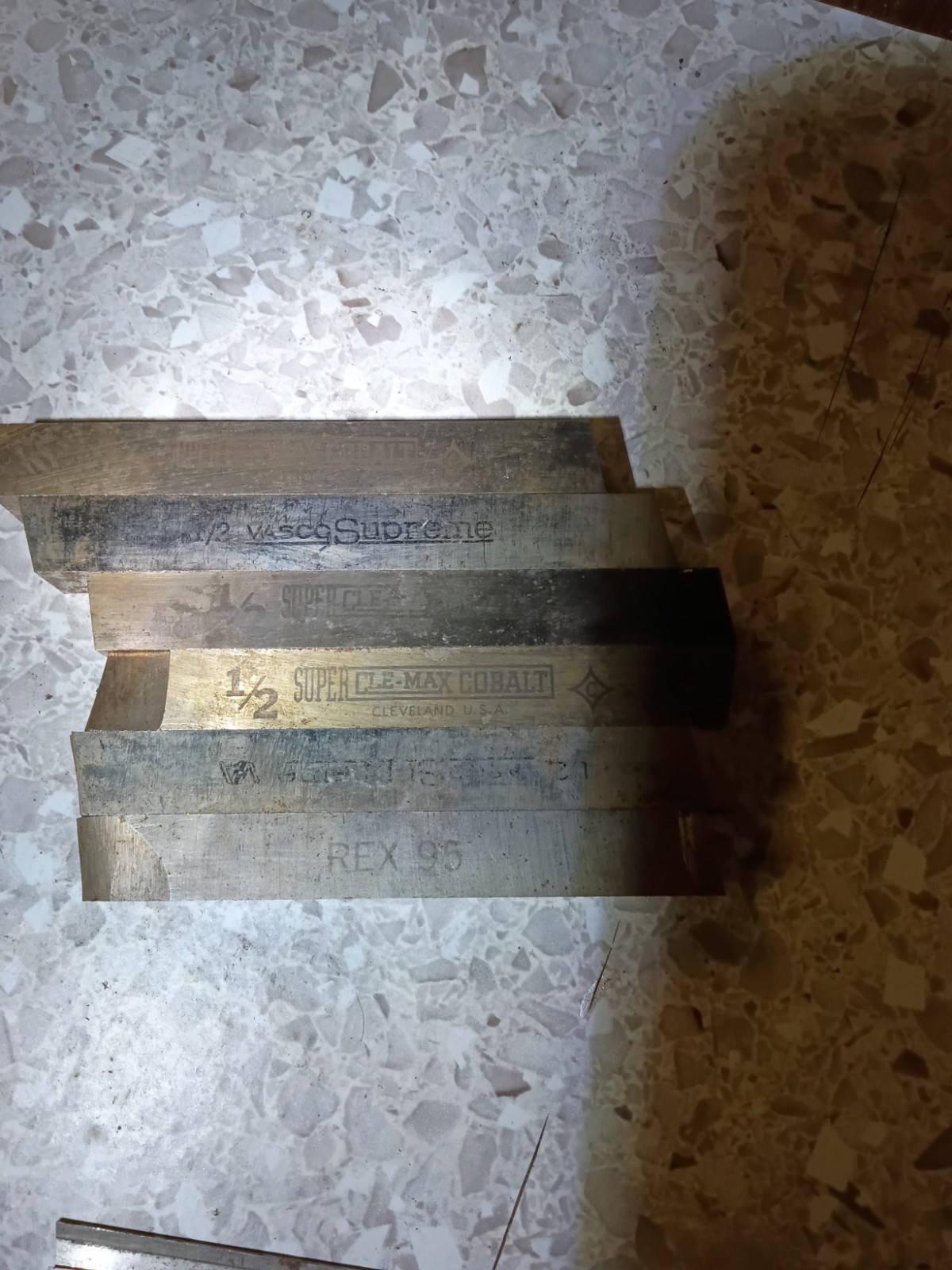High Speed Steel Lathe Tool Bits- 1/2″ By 1/2″ – Lot of 6 And 6 4 Brand New