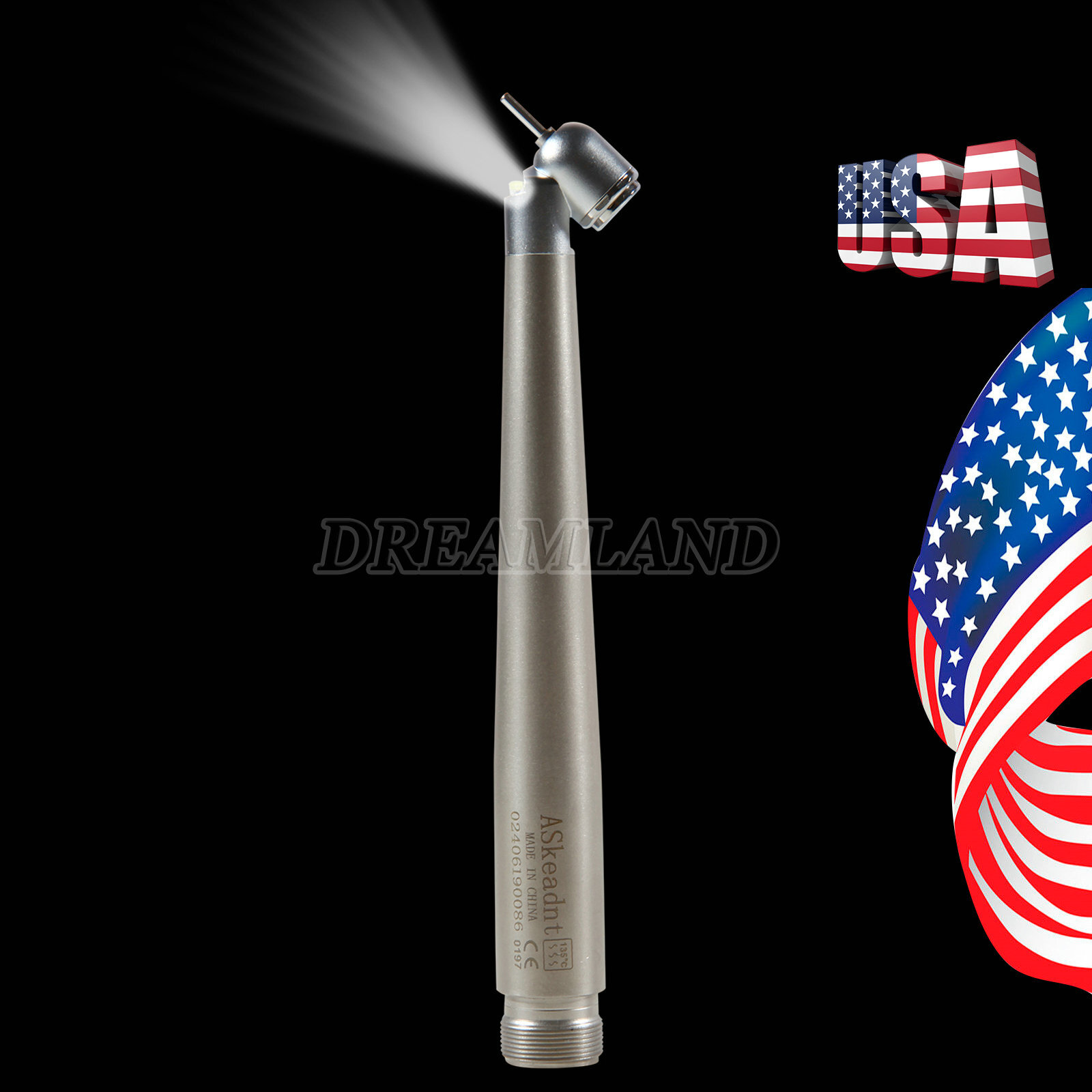 45° Surgical NSK PANA MAX Style Dental Pieza de mano alta velocidad 2Hole Borden