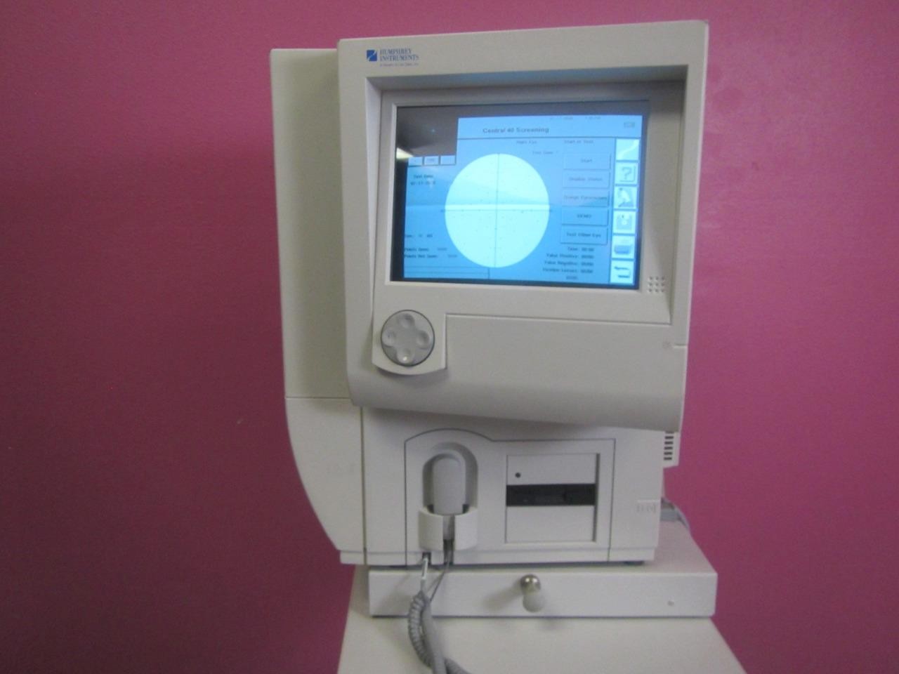 Zeiss Humphrey HFA II 745 Ophthalmic Visual Field Analyzer w/ Printer & Table