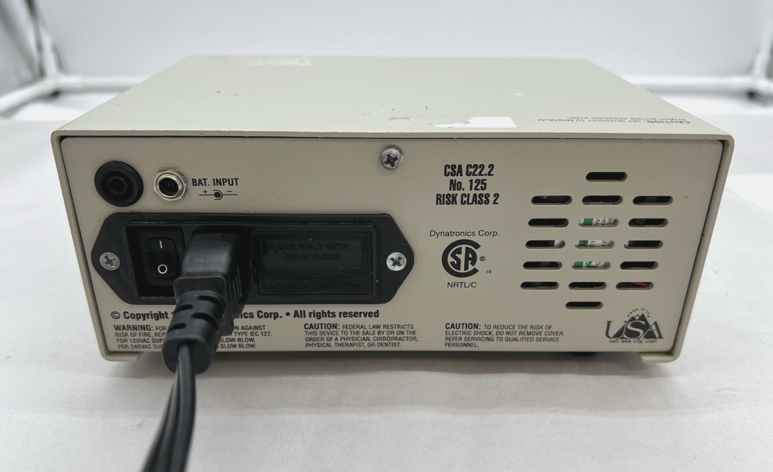 Dynatronics Dynatron 150 Plus Ultrasound Physical Therapy