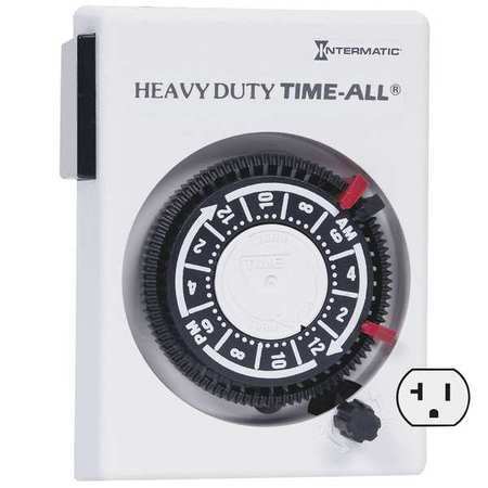 Intermatic Hb113 Timer,Mechanical,120V,20A,Plug In