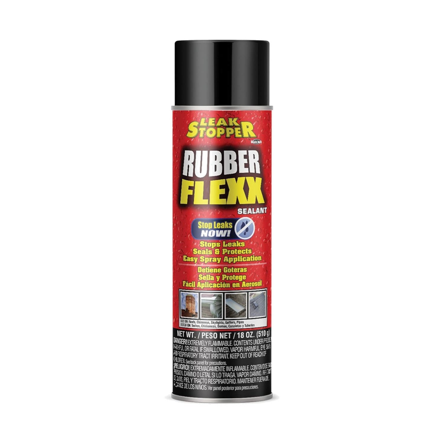 Stop Leak Sealer Spray Waterproof Sealant Clear 18oz Instant Leak Fix