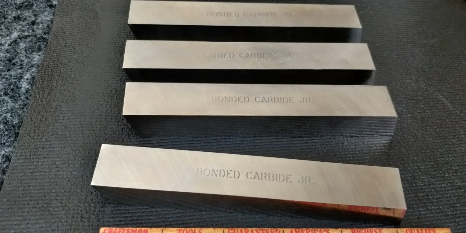 Bonded Carbide JR 3/4″ SQUARE X 5″ High Speed Steel COBALT Tool HSS Blank