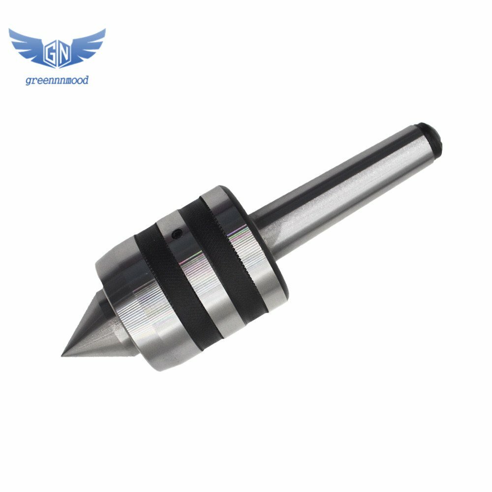 1Pc MT2 Live Center Morse Taper Triple Bearing Spindle Lathe Milling CNC Chuck