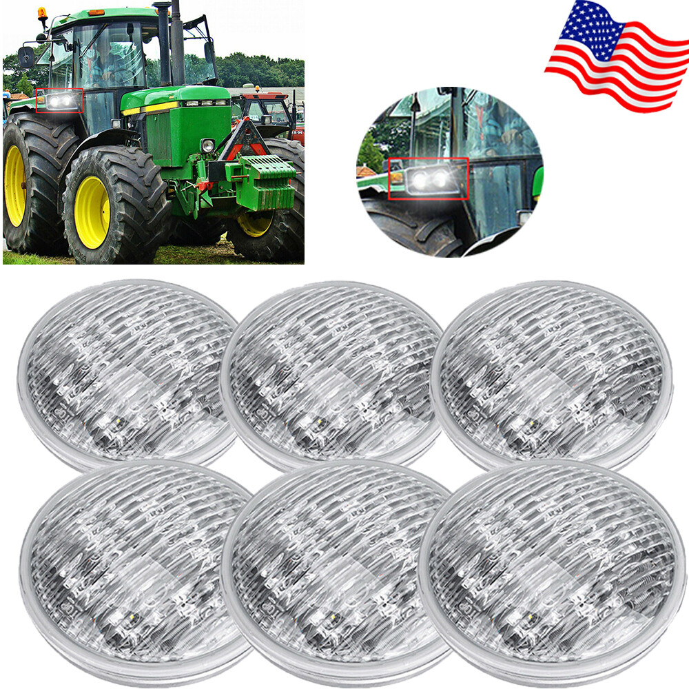 Round 4.5″ LED Work Light For John Deere Tractor 4050 4250 4450 4650 RE336111