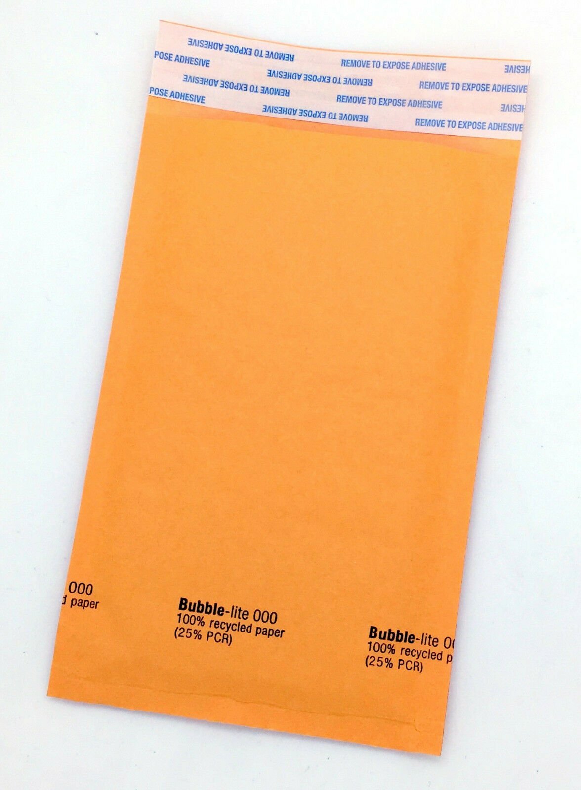 100 #000 (4″x8″) Kraft Bubble Lined Mailer Envelopes Self Seal Free Shipping