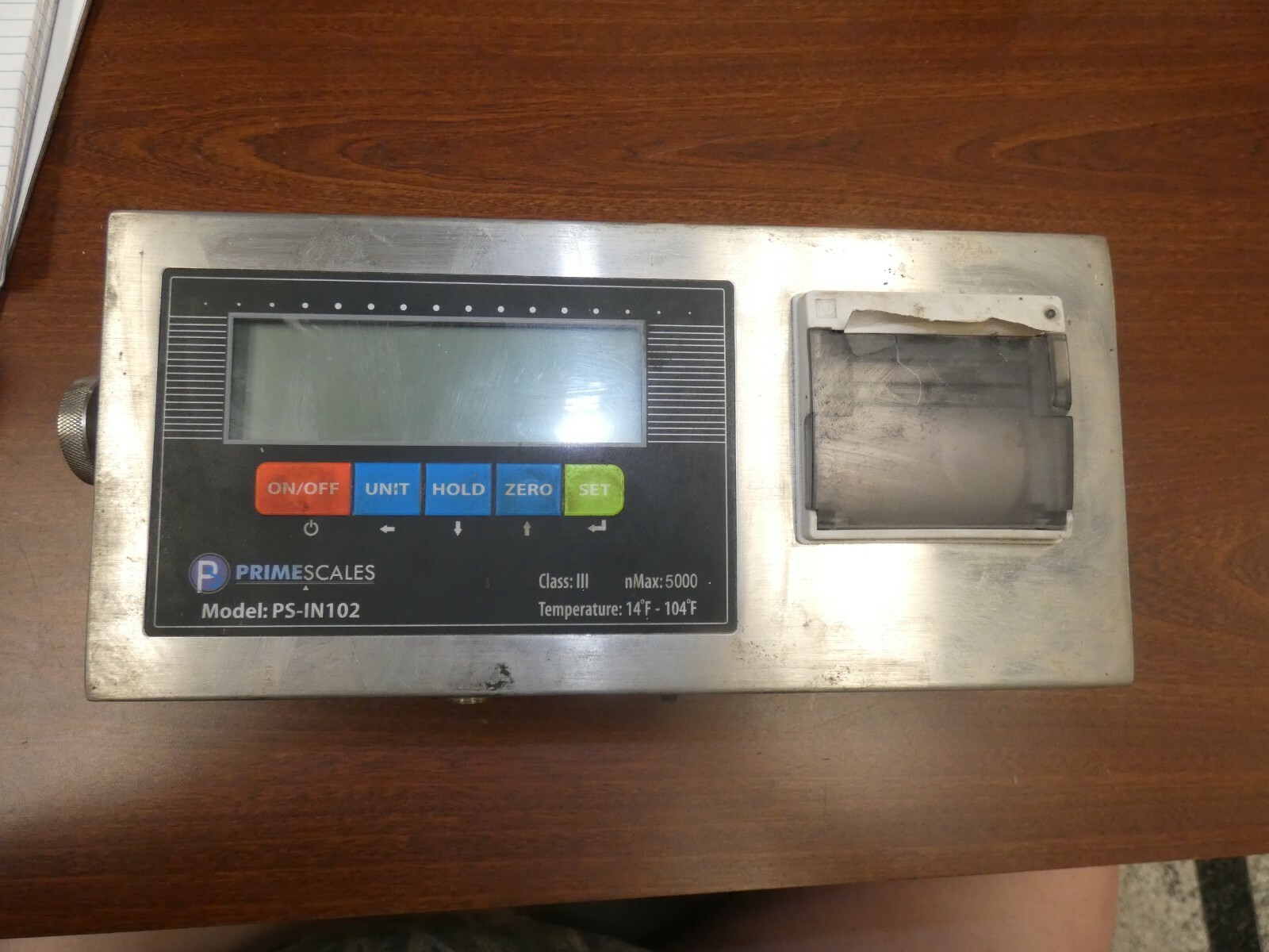 PS-IN202SS NTEP Legal For Trade Weight Indicator