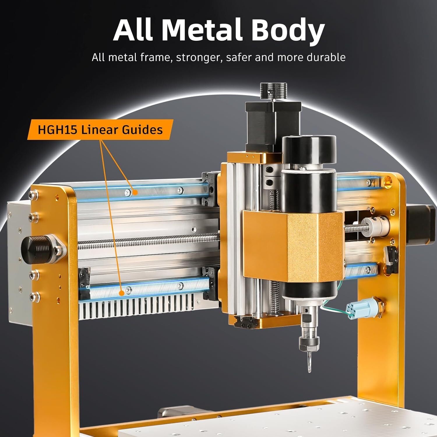 LUNYEE 3018 Pro Ultra 500W CNC Router Engraver Machine for Metal Wood Acrylic