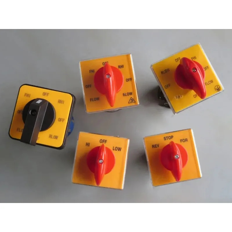 Milling Machine Switch Forward Reverse Two-Speed 3/4/6 Section Mill Switch