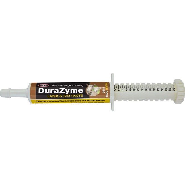 Durazyme Lamb & Kid Paste Digestive Supplement 30 Gm Durvet 5 Grams
