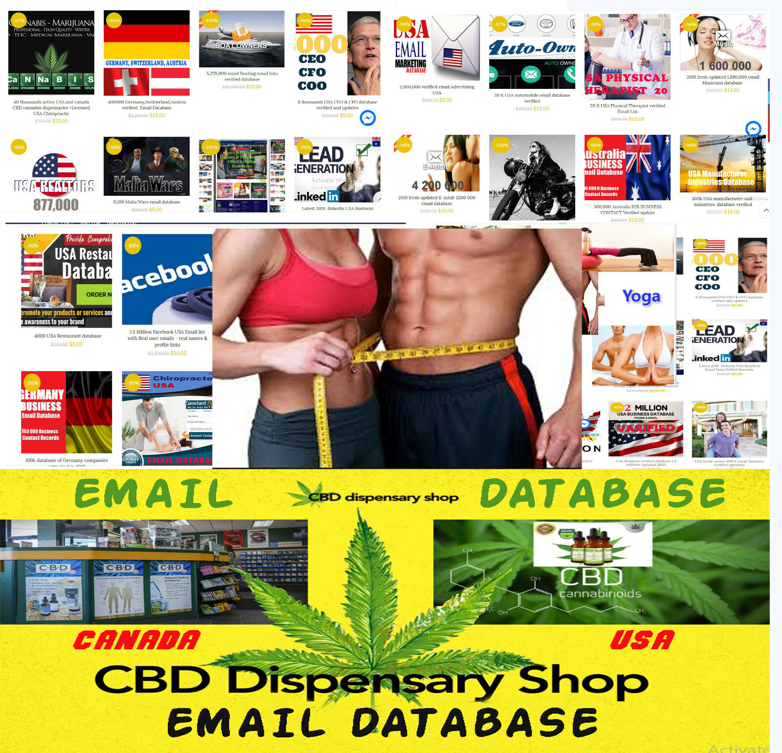 High quality website with 3000+digital products & hot demand readymade websites