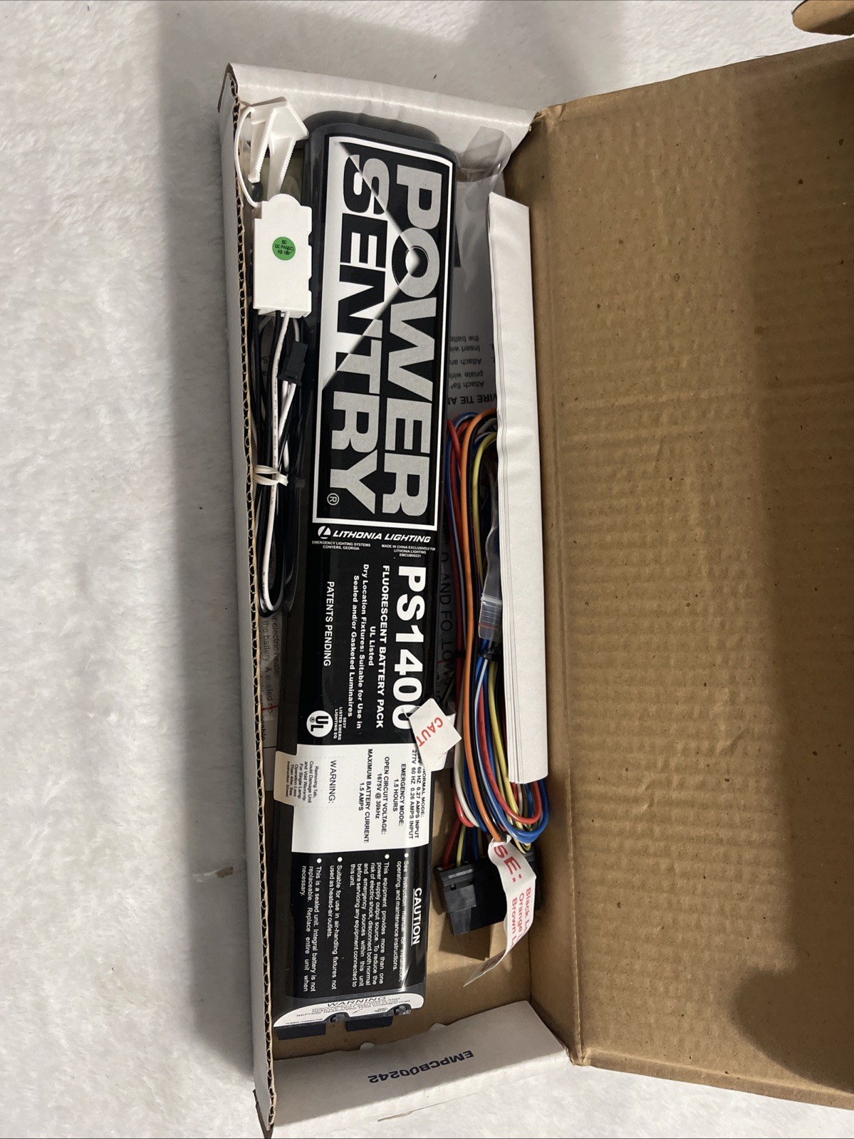 Lithonia Power Sentry PS1400QD MVOLT M8 Emergency Ballast 1400 Lumens – NSMP
