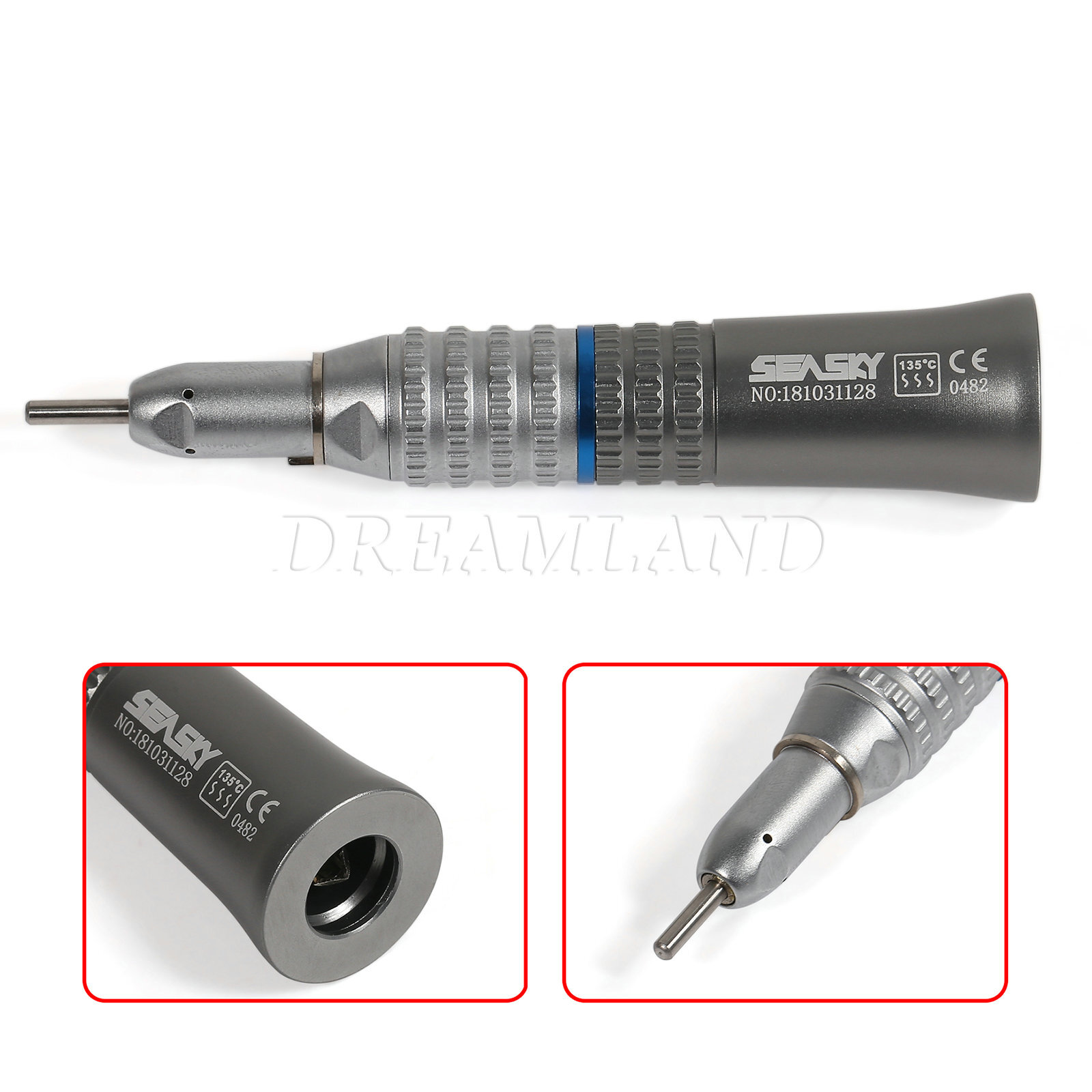 NSK Style Dental Slow Low Speed Handpiece Straight Nose Cone Seasky USA Hot SALE