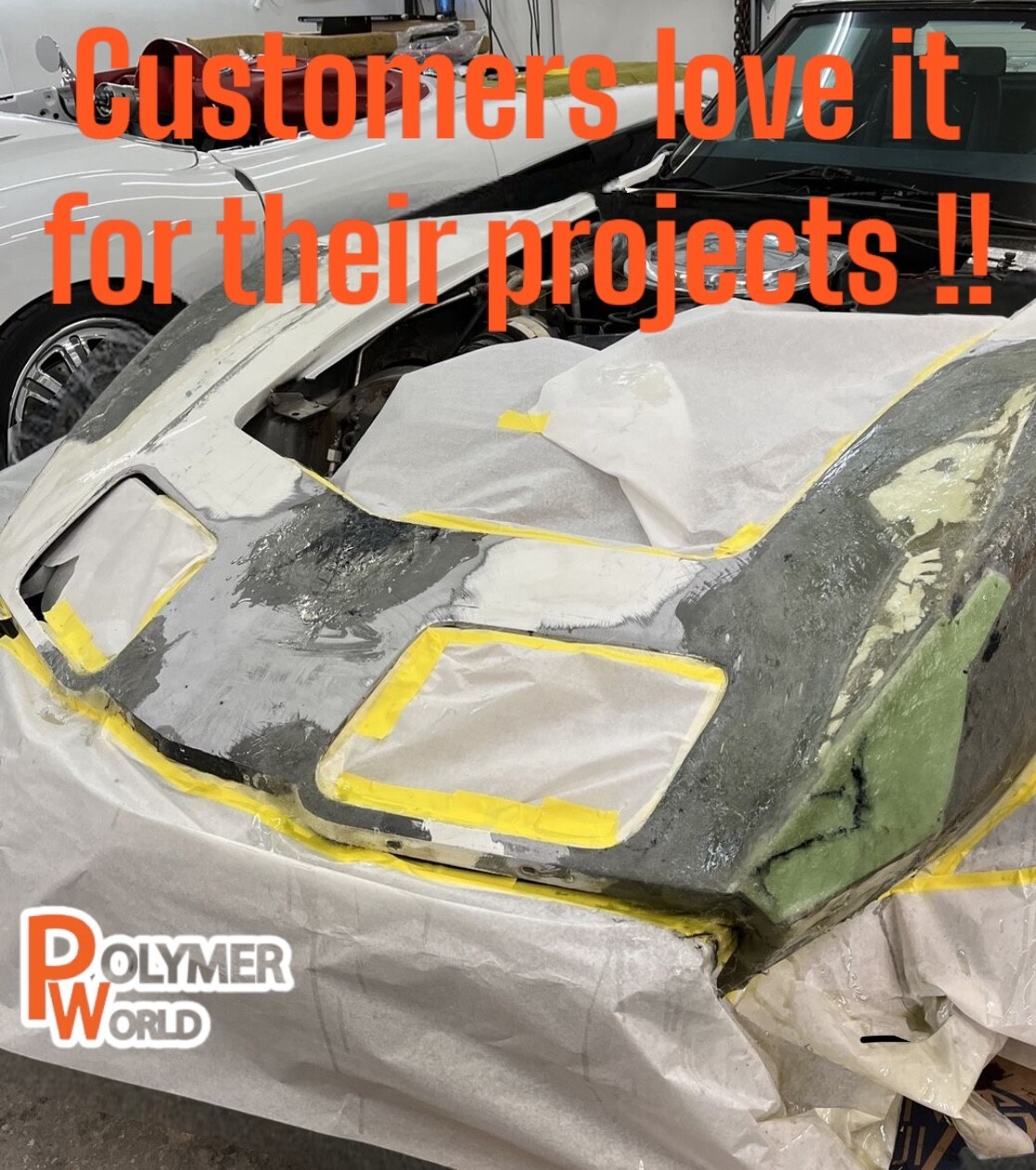 Polymer World Polyester Resin 5 Gal Kit For Boats RV’s Canoes Fiberglass Autos