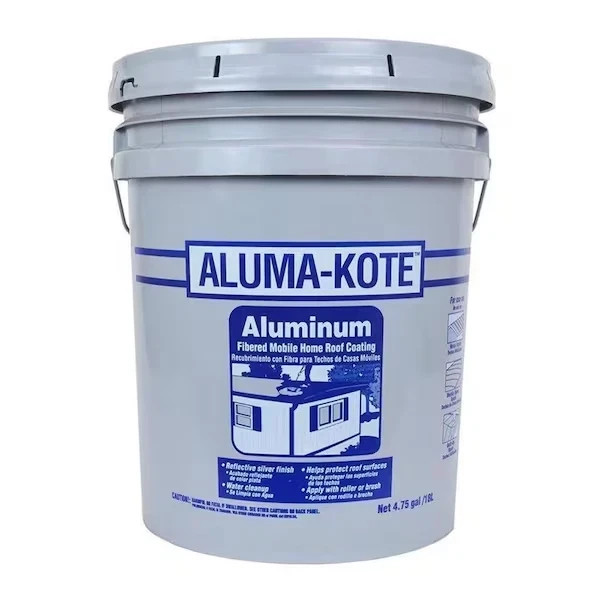 Gardner Aluma-Kote Gloss Silver Reflective Fibered Aluminum Roof Coating 5 gal