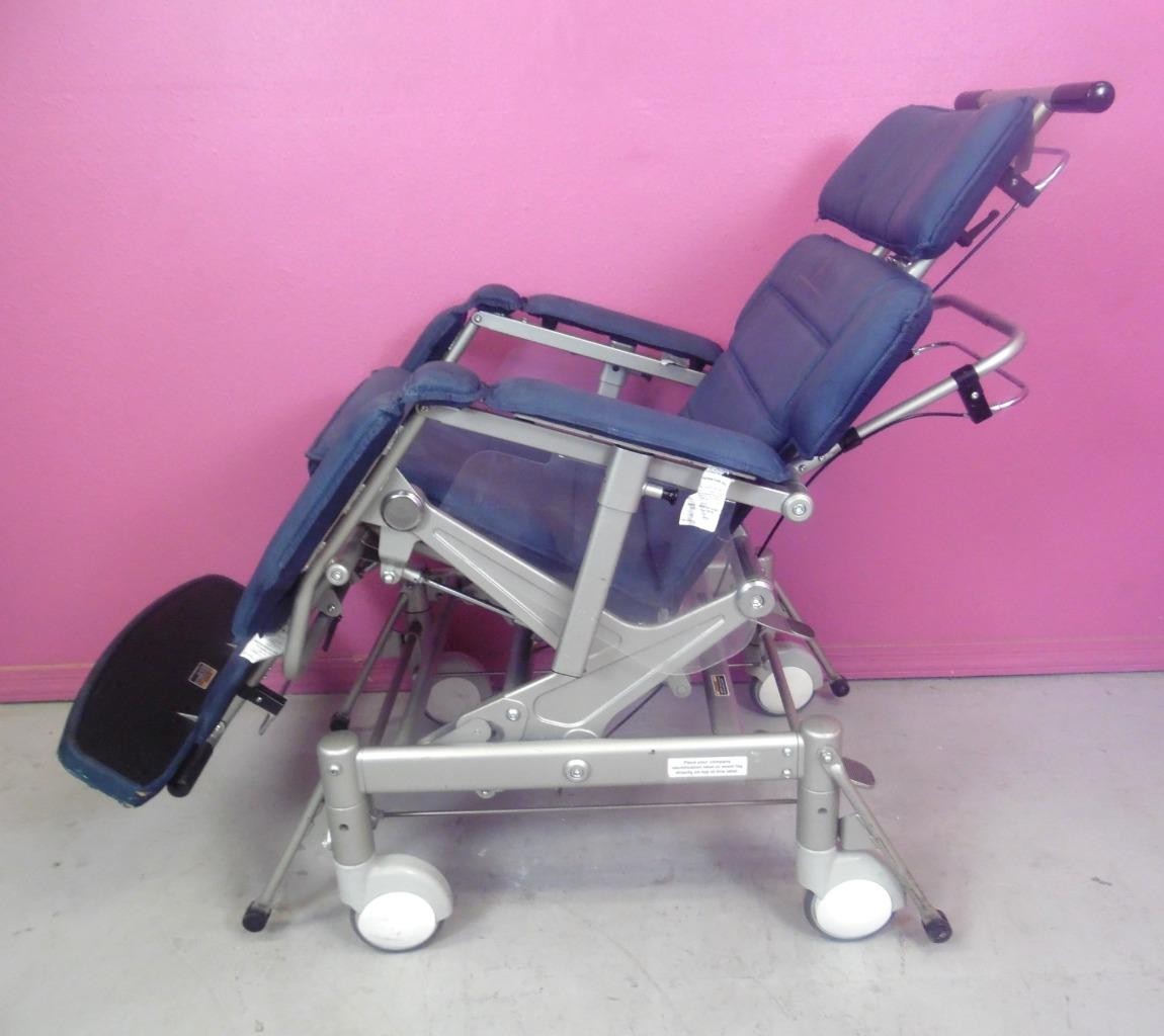 Barton Convertible Bariatric Transport Stretcher Transfer Wheeled Recline Chair