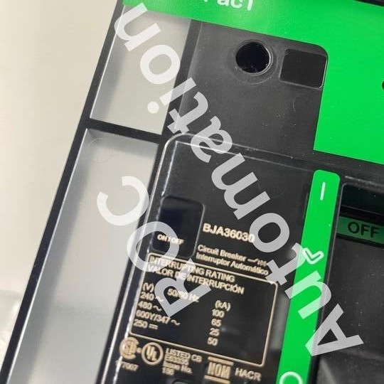 New Schneider Electric Square D BJA36030 30Amp 600 Vac 3 Pole Circuit Breaker