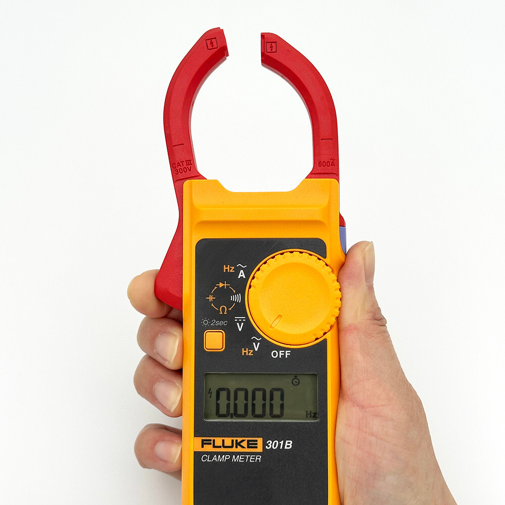 Fluke 301 Series Clamp Meter AC Current AC/DC Volt Voltage/Current Frequency Ω