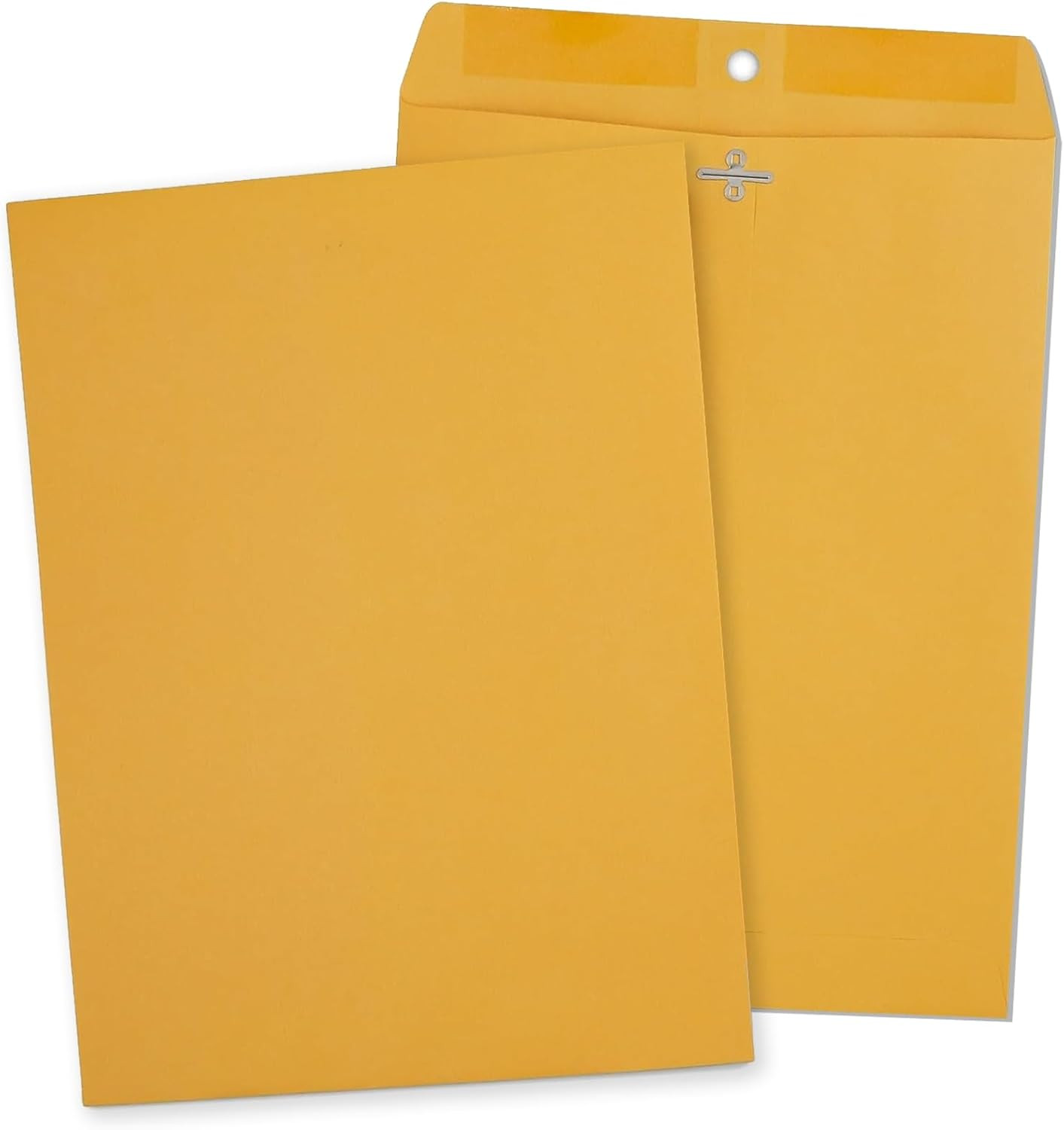 6X9Inches Clasp Envelopes,100Gsm Heavy Kraft Paper,Manilla Envelopes Clasp Envel