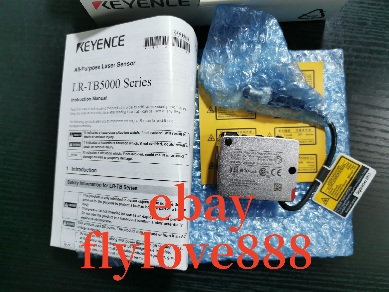 OP-87634 KEYENCE LR-TB5000C Laser sensor brand new DHL
