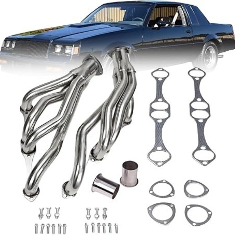 Stainless Steel Exhaust Headers for Chevy Small Block SB V8 262 265 283 305 327