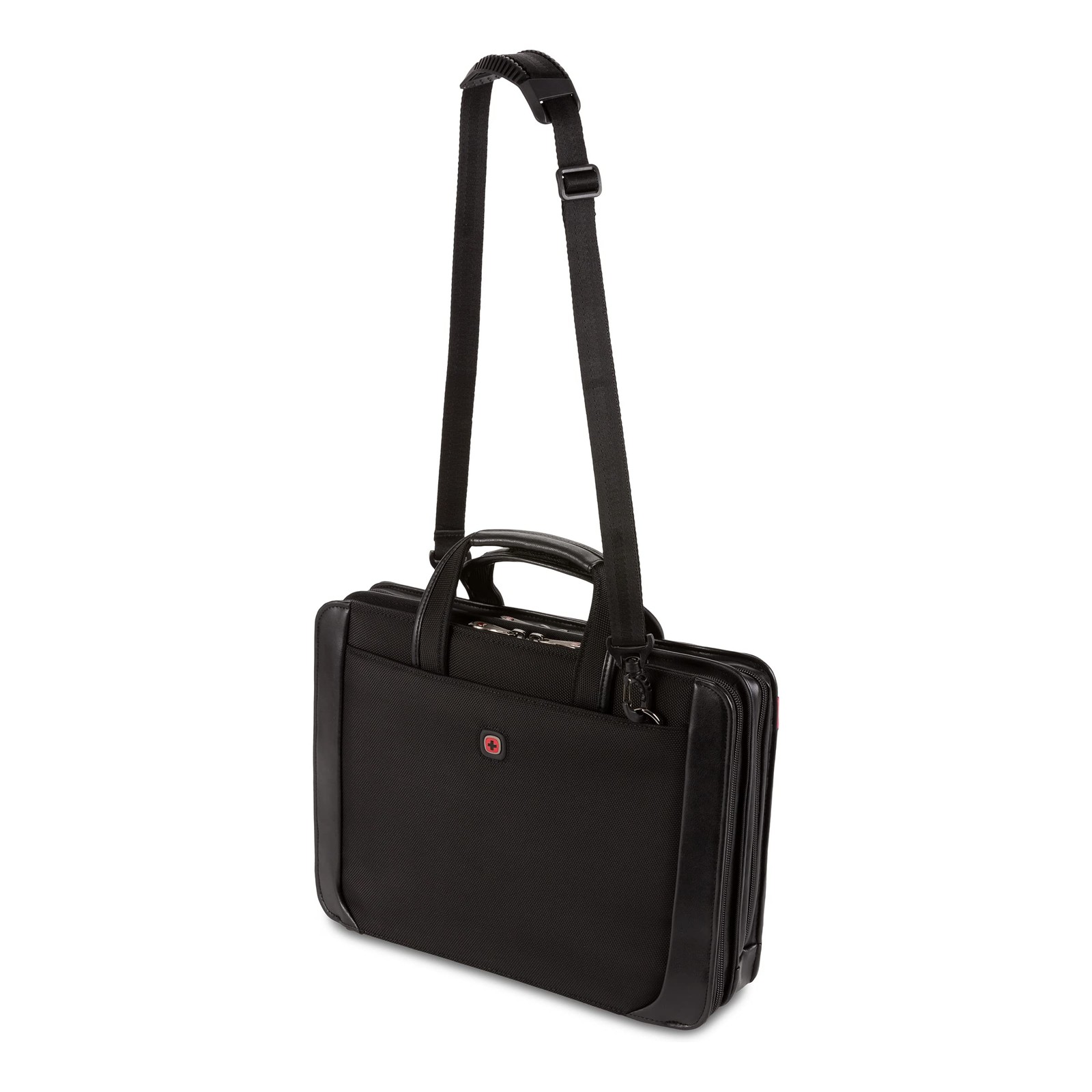 Luggage Proxy Zippered Laptop Presentation Padfolio, Black, 14inch 601675