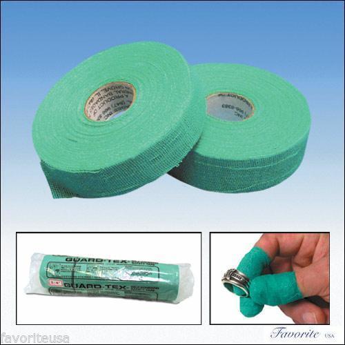 FINGER PROTECTION SELF-ADHESIVE GREEN SAFETY TAPE ROLLS 1″ WIDE