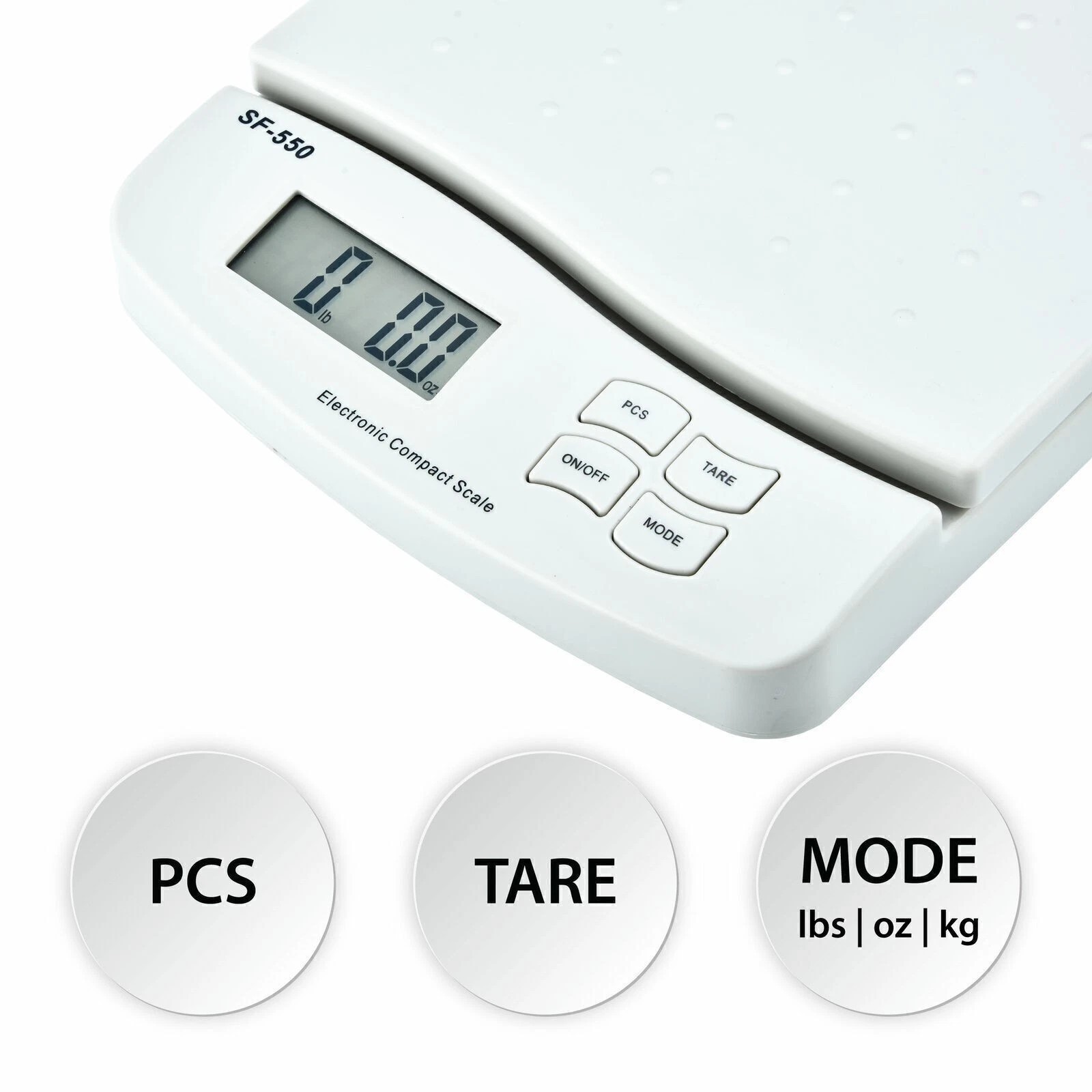 66LB x 0.1OZ Digital Postal Shipping Scale Weight Postage Kitchen SF-550 30 KG .