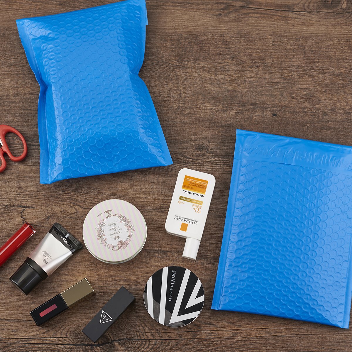 200 #5 Blue Poly Bubble Mailers 10.5″ x 16″ Shipping Mailing Padded Envelopes
