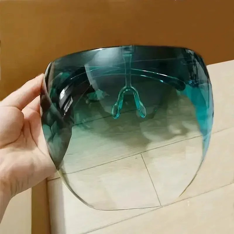 Clear Face Shield Protective Eye Glasses Visor Anti-Fog Full Face Mask Dentist