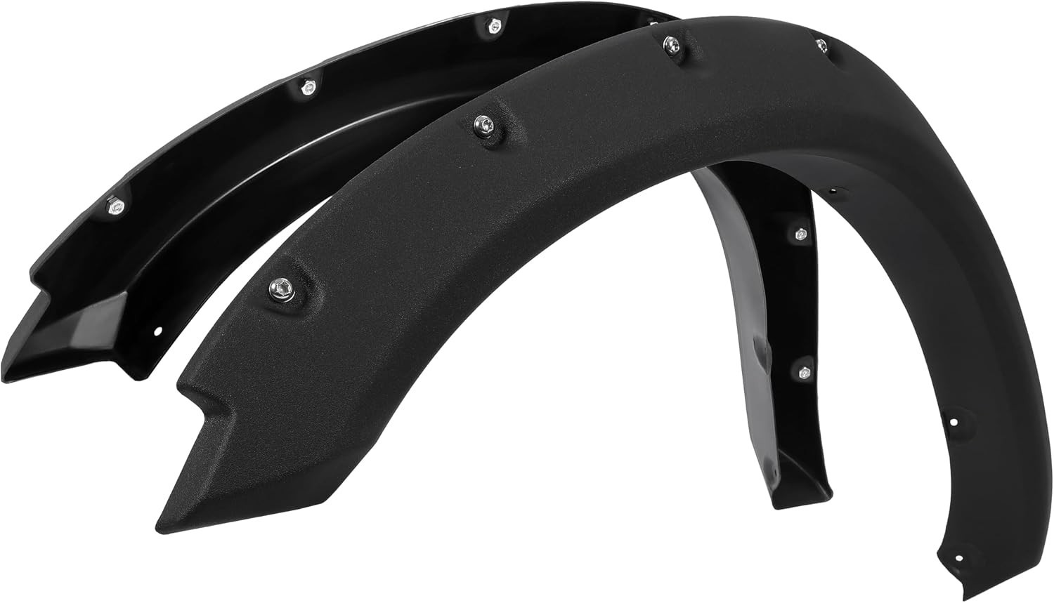 Fender Flares Compatible with 2009-2023 Dodge Ram 1500 Classic Pocket Rivet Styl