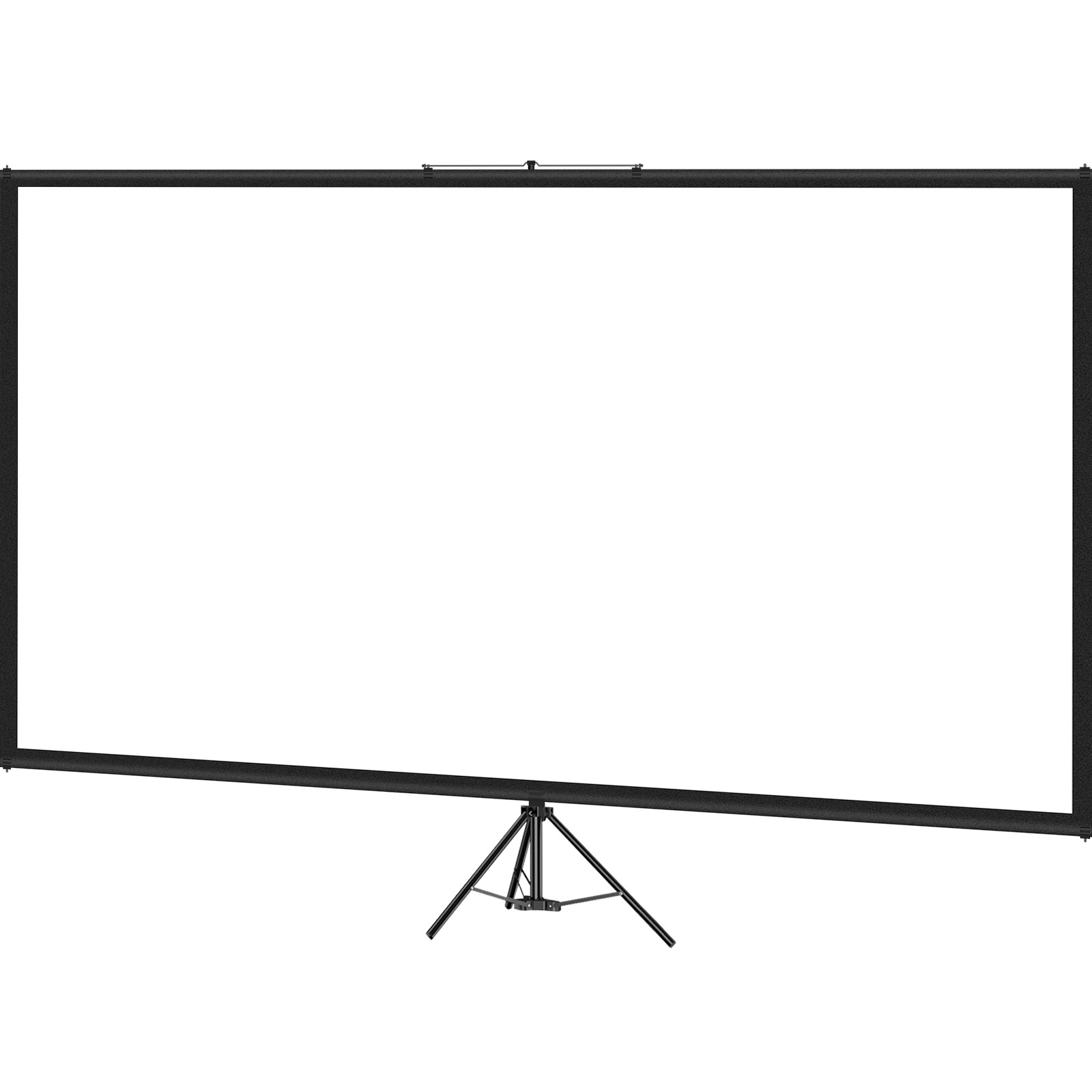 VEVOR Tripod Projector Screen with Stand 70 inch 4K HD 16:9 Home Cinema Portable