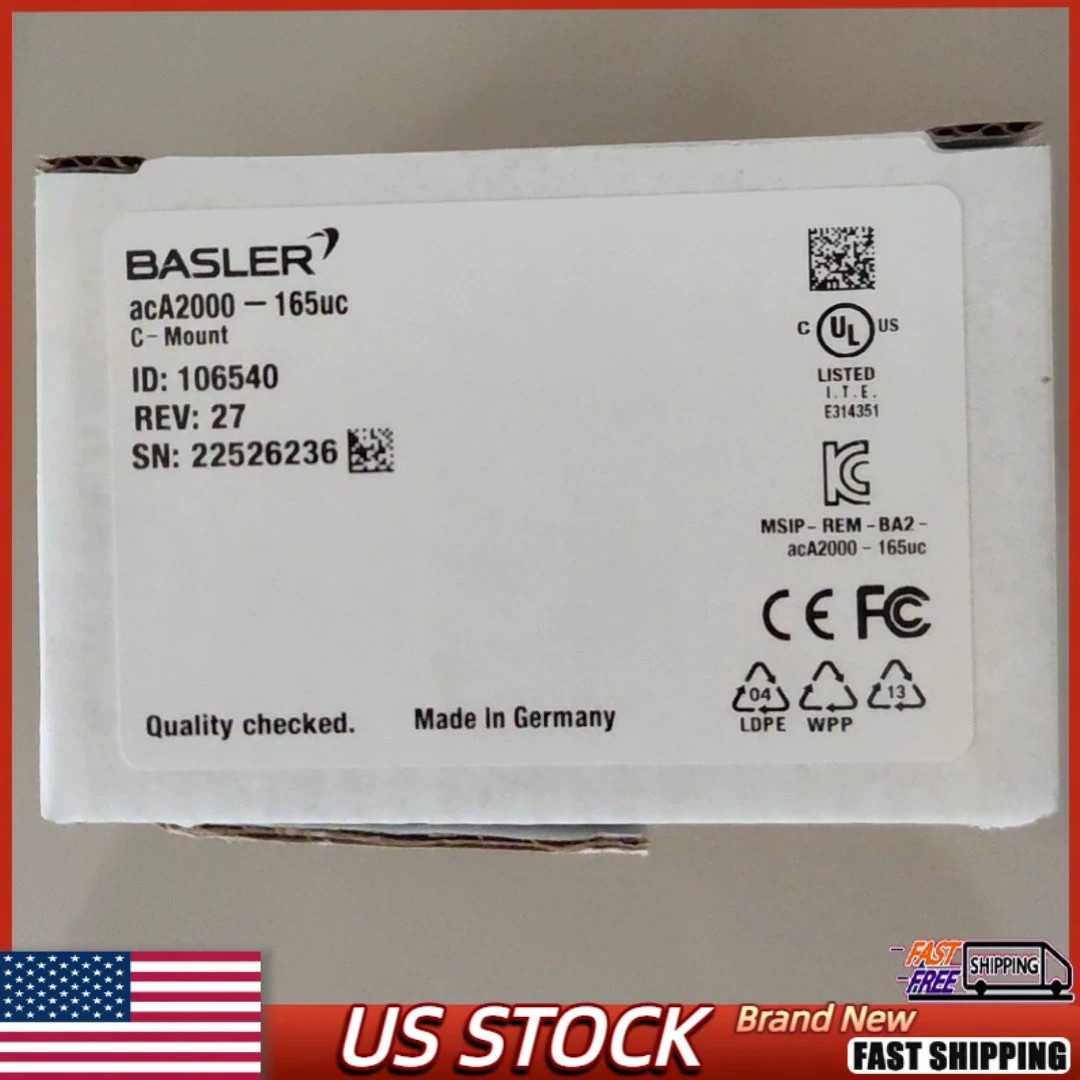 NEW SEALED acA2000-165uc Basler Industrial Camera US Stock Fast Shipping