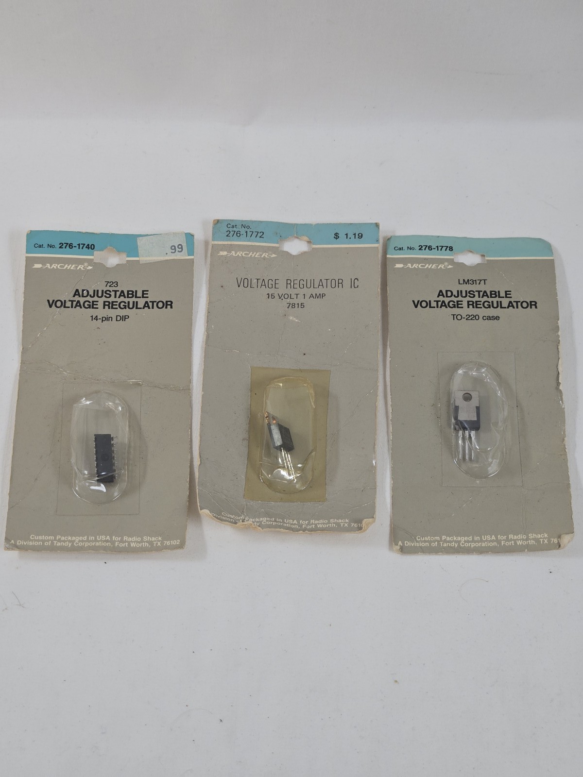 Archer 3909 LED Flasher Oscillator IC Integrated Circuit Cat. No. 276-1705 New