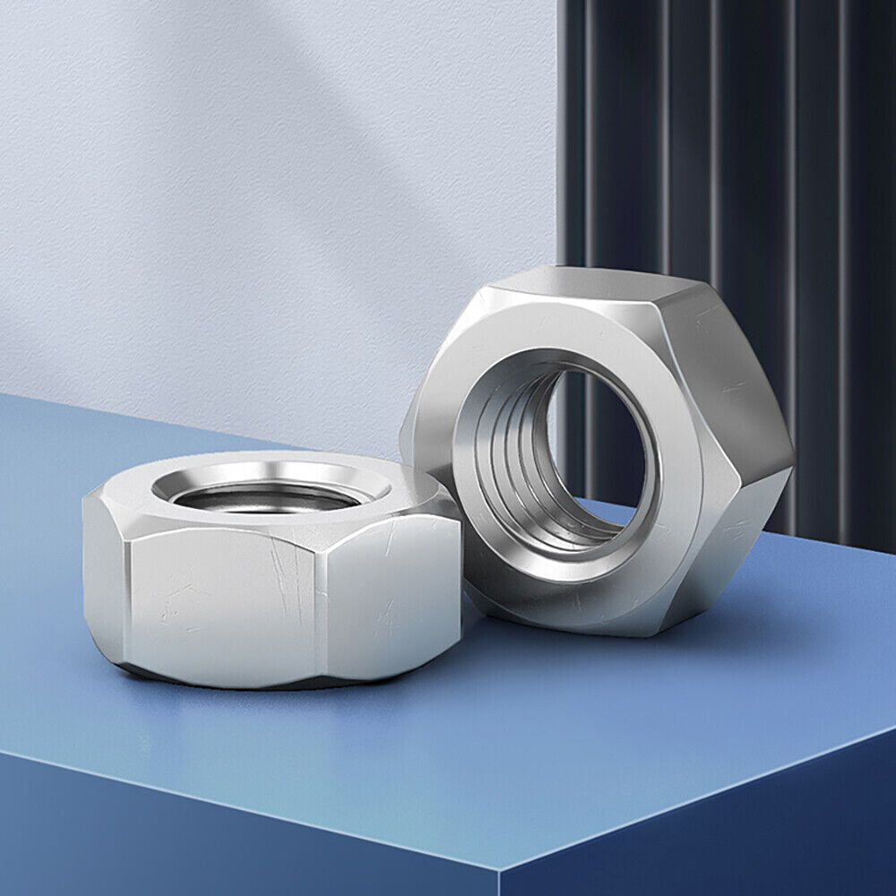 Hex Full Nuts Left Hand Thread Nut Hexagon Nut M4 M5 M6 M8 M10 M12 M14 M16M18M20