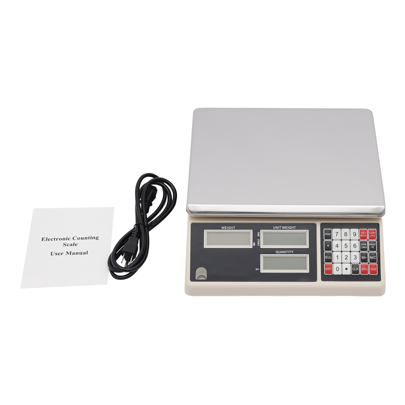 30kg High Precision Digital Counting Scale Industrial Weighing Scale LED Display
