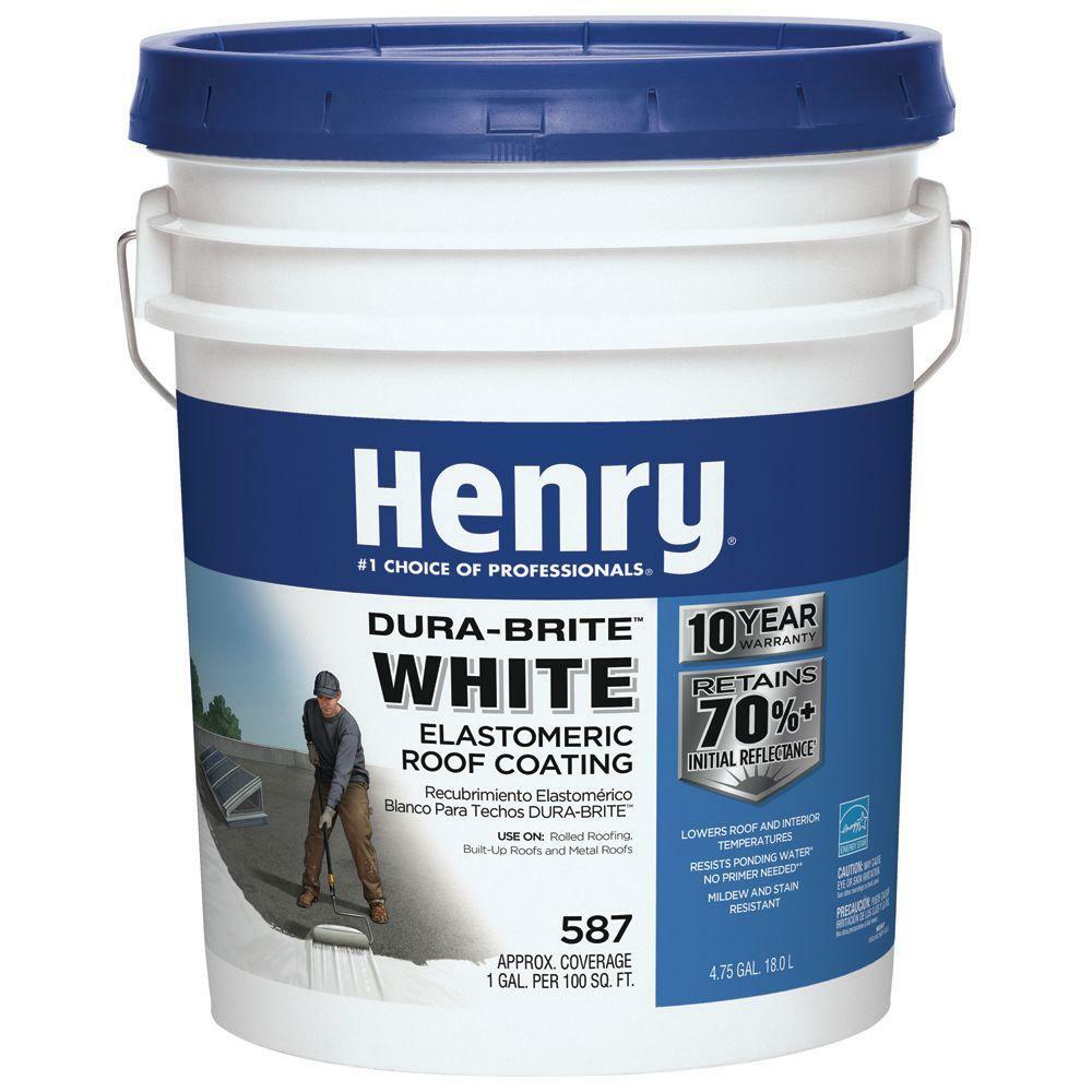 4.75 Gal. Acrylic Reflective Elastomeric Roof Coating
