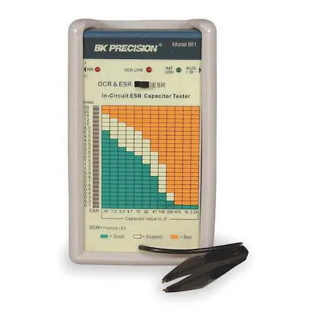 B&K Precision 881 Meter, In-Circuit, Esr