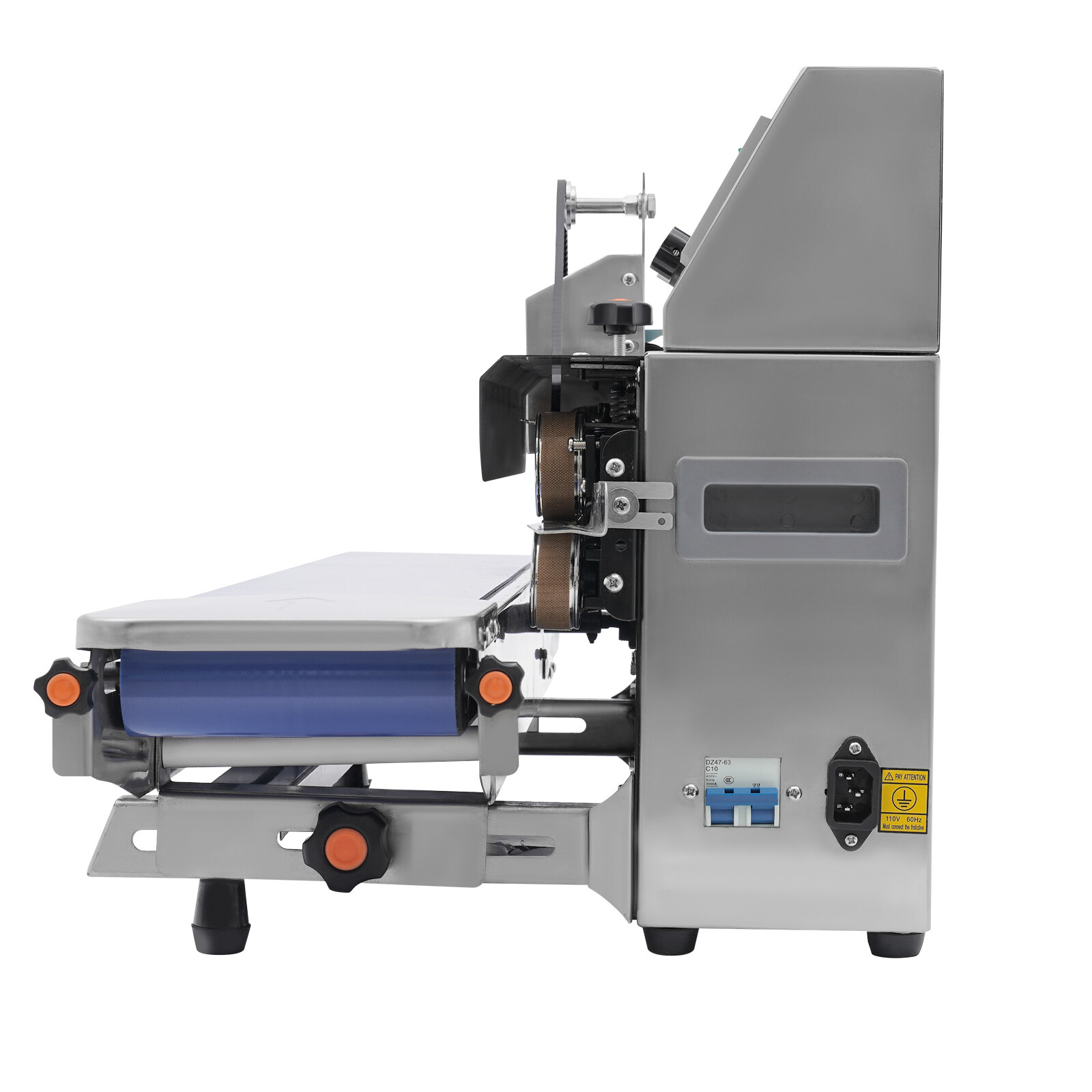 Automatic Inkjet Printing Continuous Sealing Machine Packaging Band Sealer 750W