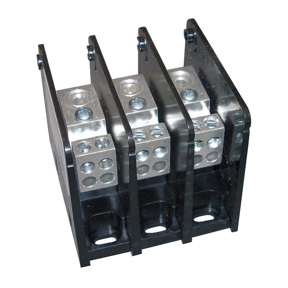MERSEN MPDB63133 Power Distr Block,Al,1000V AC/DC 25CC07