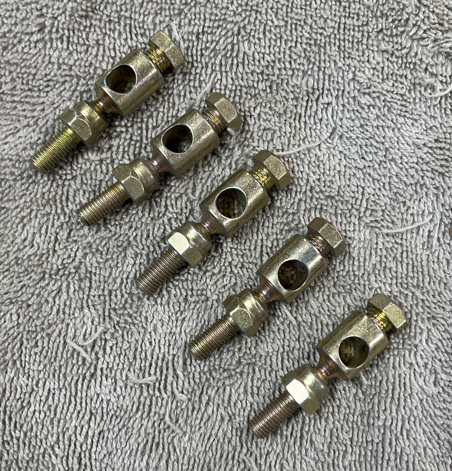 Ball Joint Swivel Shaft Rod End – Damper Control – 1/4″ – 28 Thread – Lot Of 5